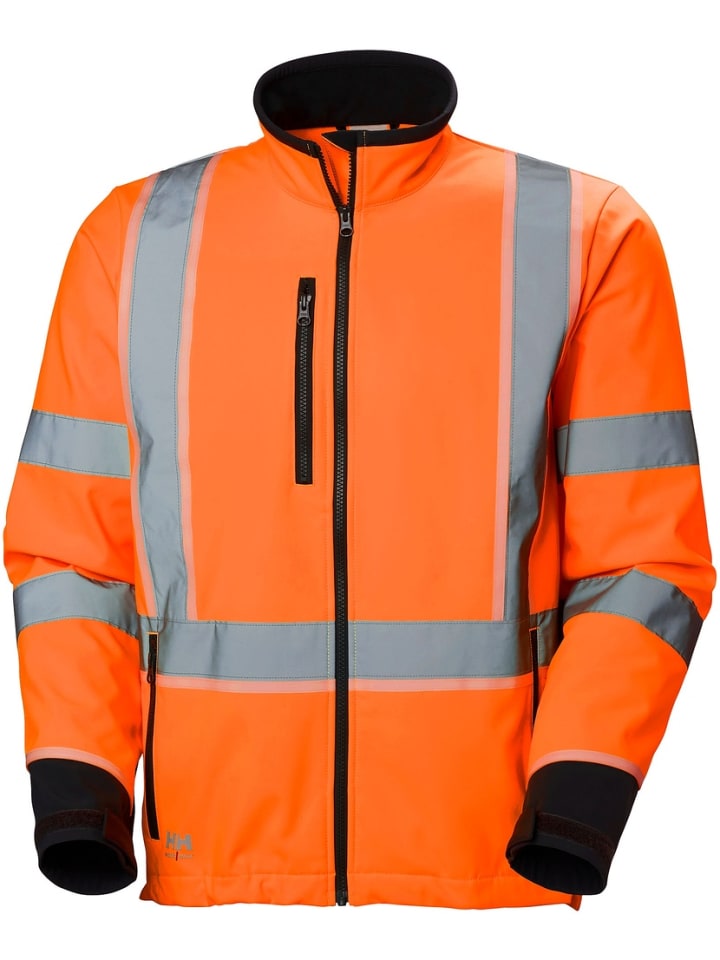Softshelljacke "Uc-Me Softs Jacket" in Orange