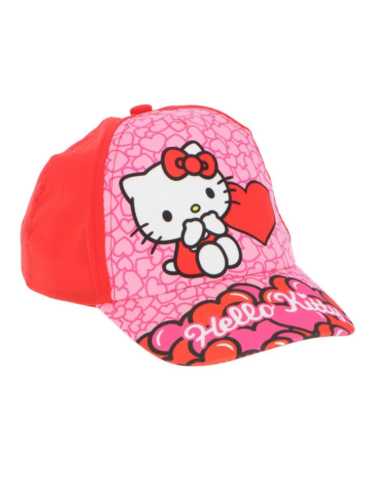 Hello Kitty Stylische Kappe Baseballcap für Kinder Pink in Pink
