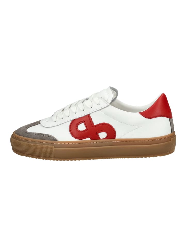 Sneaker Rot/Weiß
