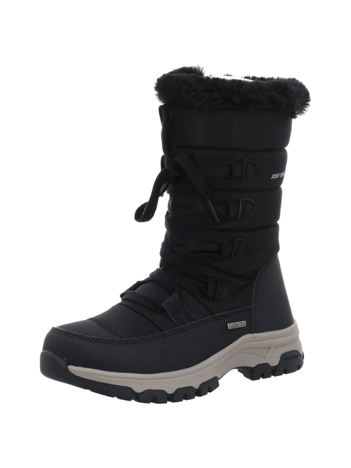 Winterstiefel in schwarz
