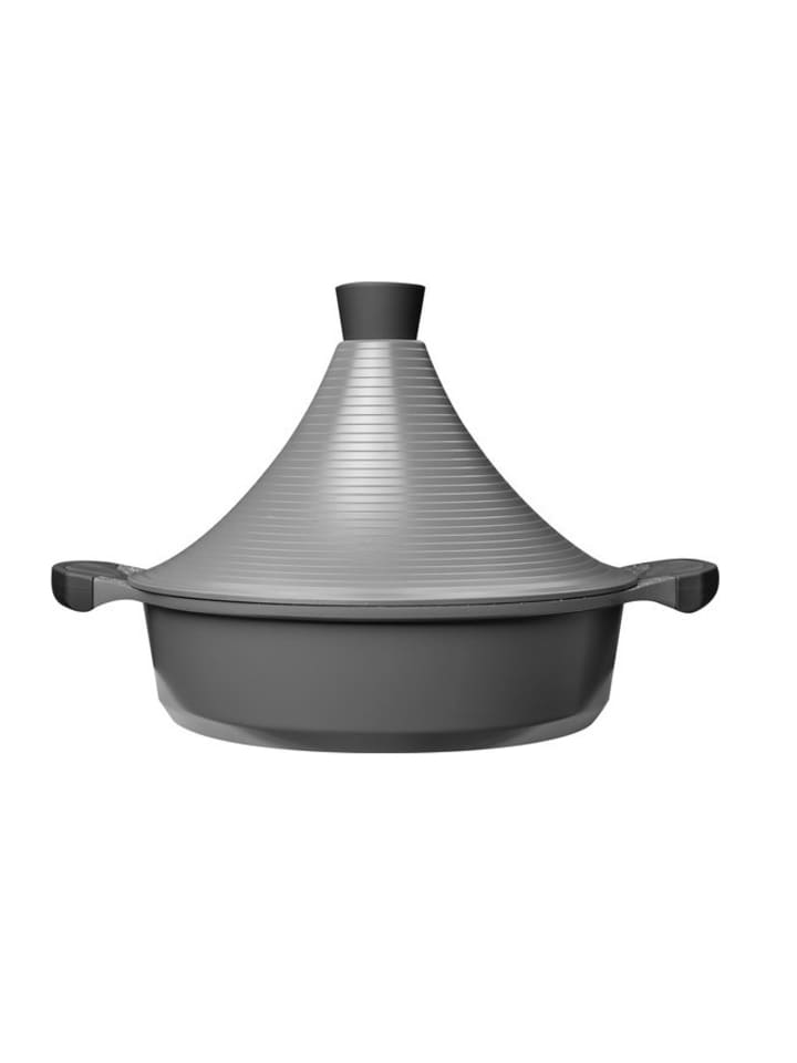 Aluguss Gartopf Dampfgarer Ø28cm in Schwarz