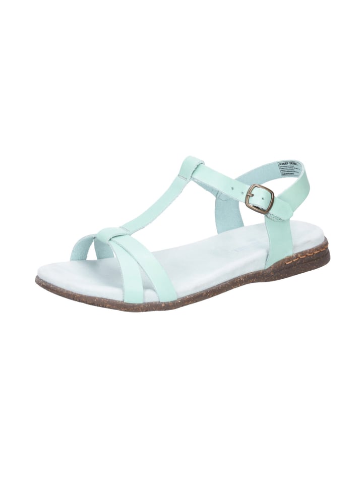 Schnürschuh in grün