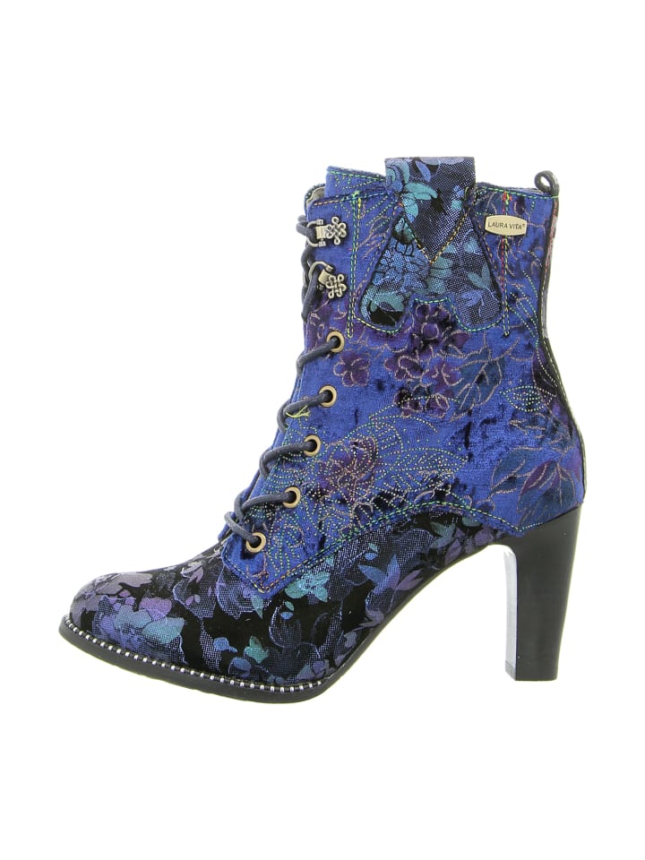 Schnürstiefeletten in Bunt