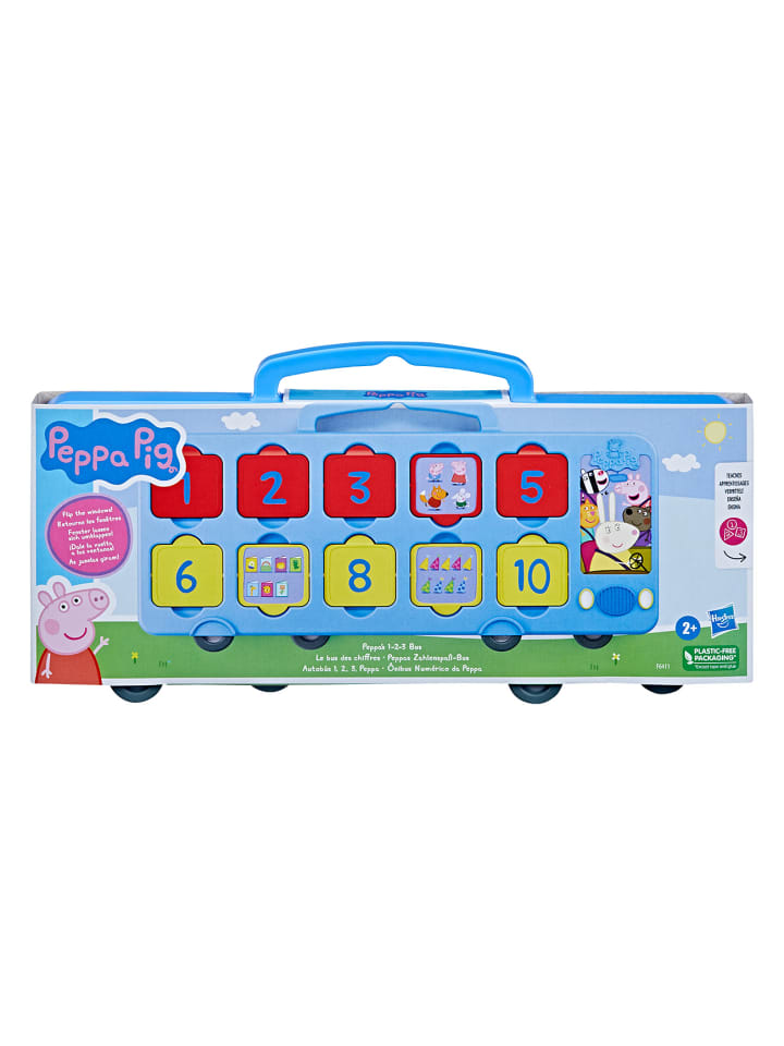 Lernspielzeug Peppa Pig Peppas Zahlenspaß-Bus in Mehrfarbig