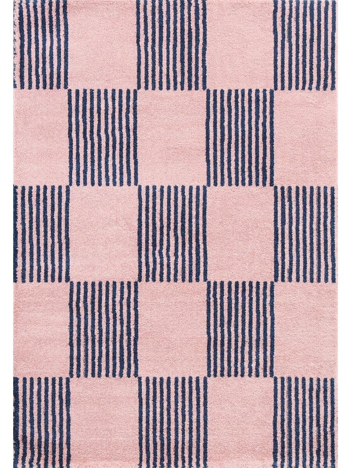 Teppich Groovy in Blau