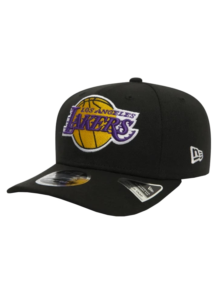 New Era 9FIFTY Los Angeles Lakers NBA Stretch Snap Cap in Schwarz