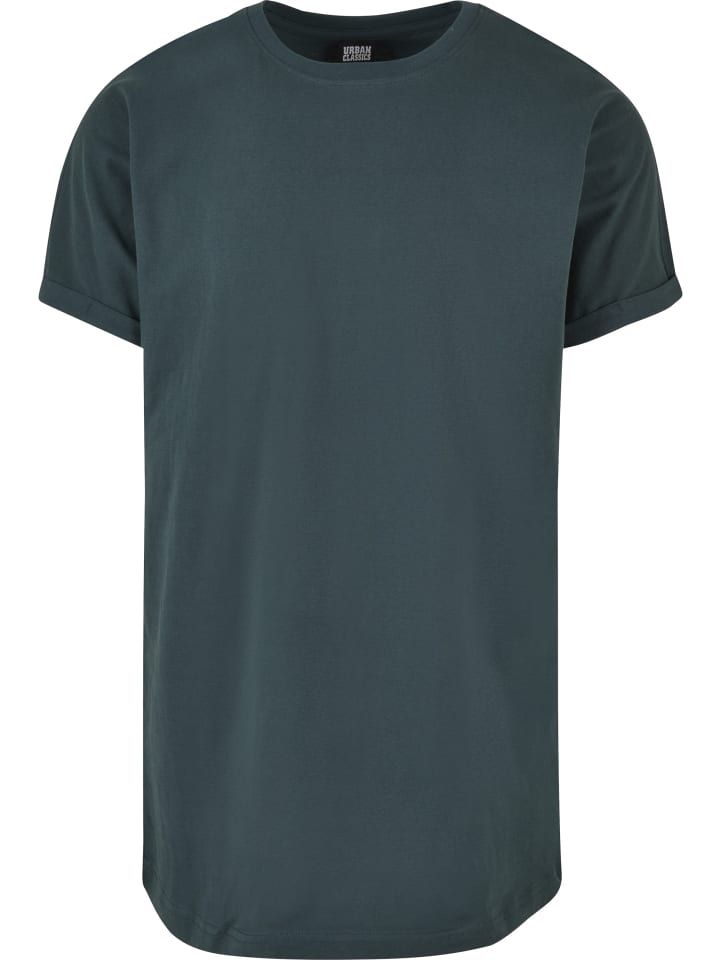 Long Tee in bottlegreen