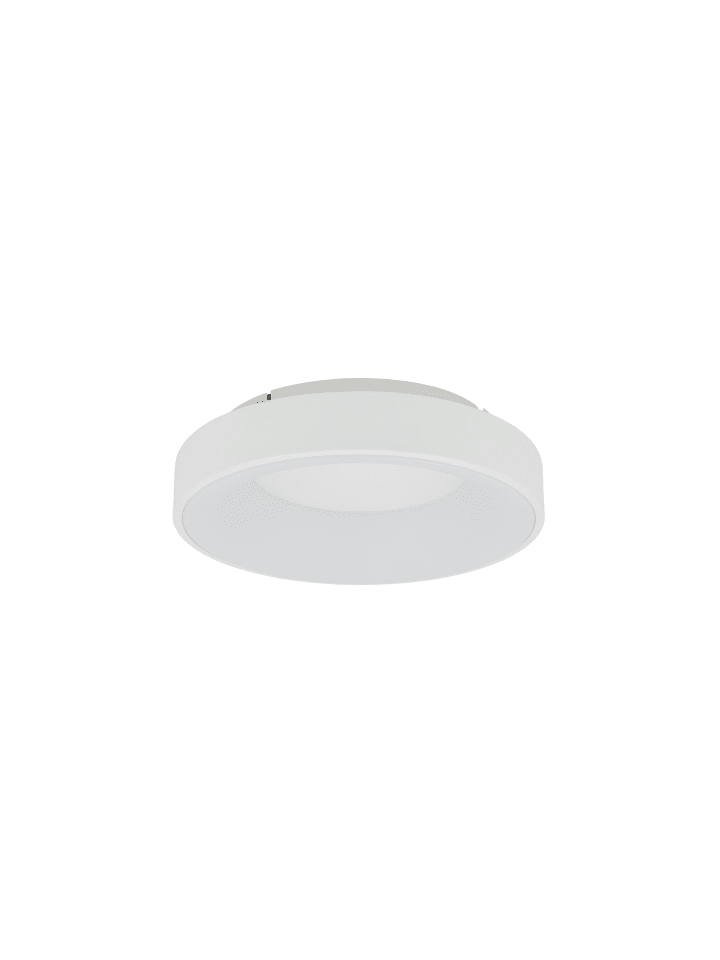 Deckenlampe EEK G Ø 38 x (H)9 cm in Weiß