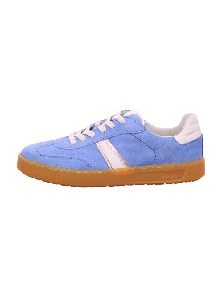 Sportliche Schnürschuhe in Blau