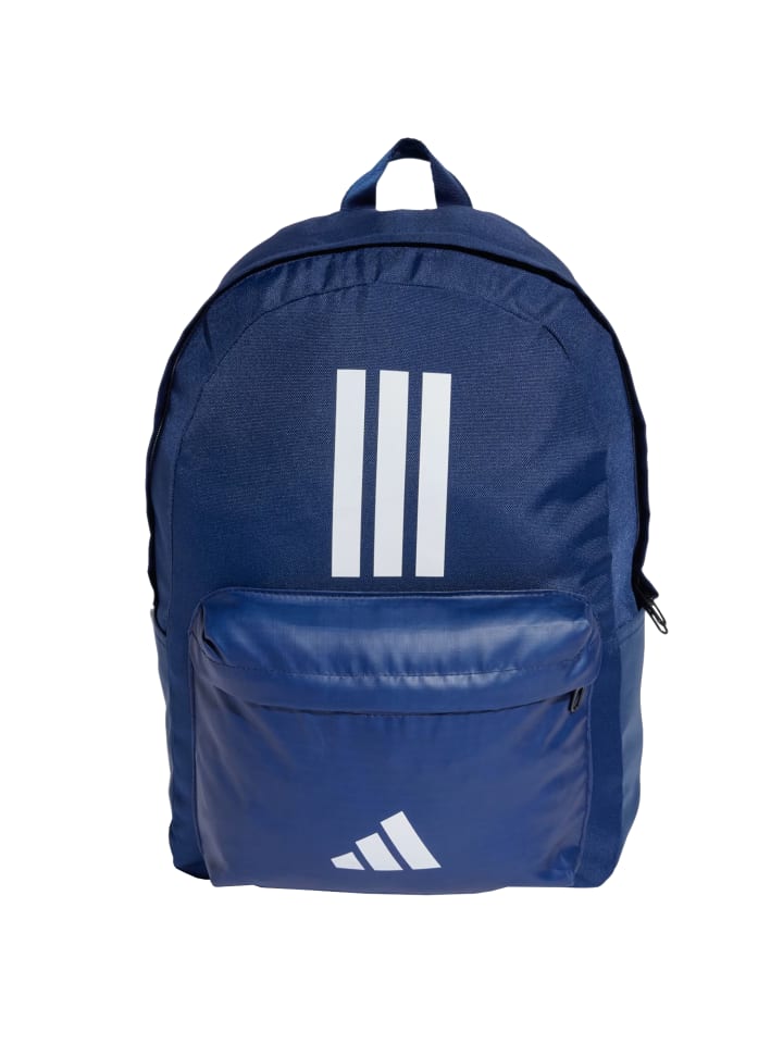 adidas Classic 3 Bar Logo Backpack in Dunkelblau