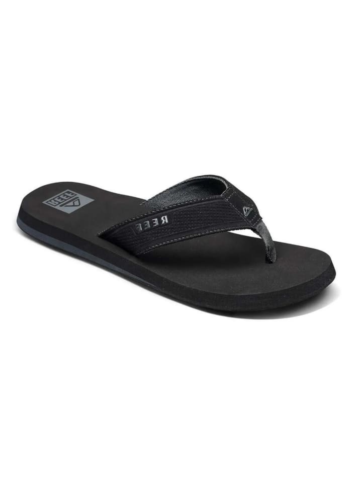 The Layback Flip Flop in schwarz