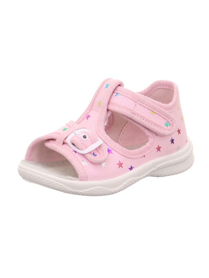 Hausschuh POLLY in Rosa/Mehrfarbig
