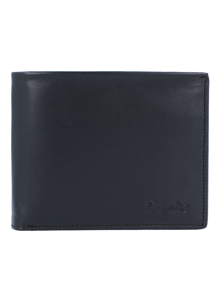 New Silk Geldbörse Leder 10,5 cm schwarz