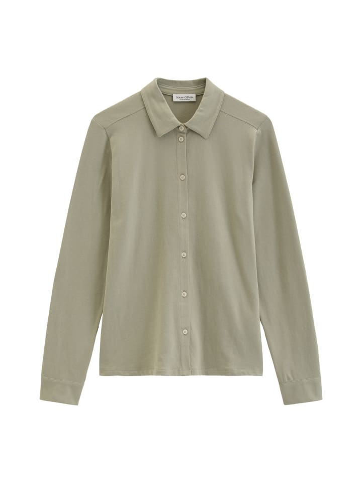 Jersey-Poloshirt regular in Smooth Sage