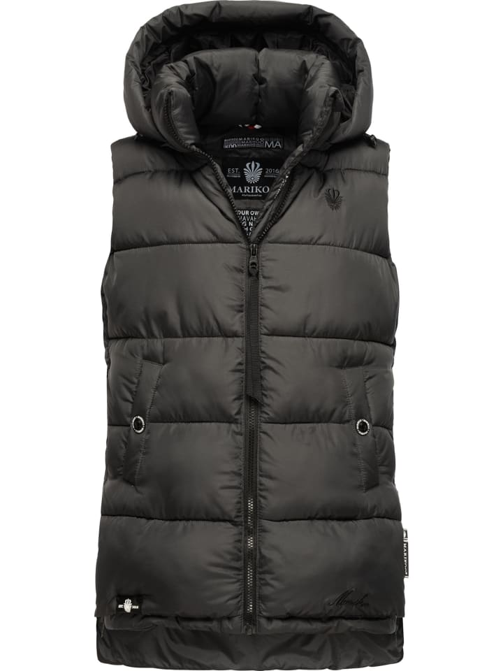 Steppweste Zarinaa in Anthracite