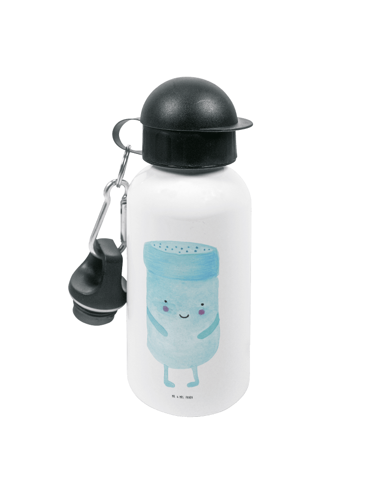 Wasserflasche Beste Freunde Salz ohne Spruch in Weiß