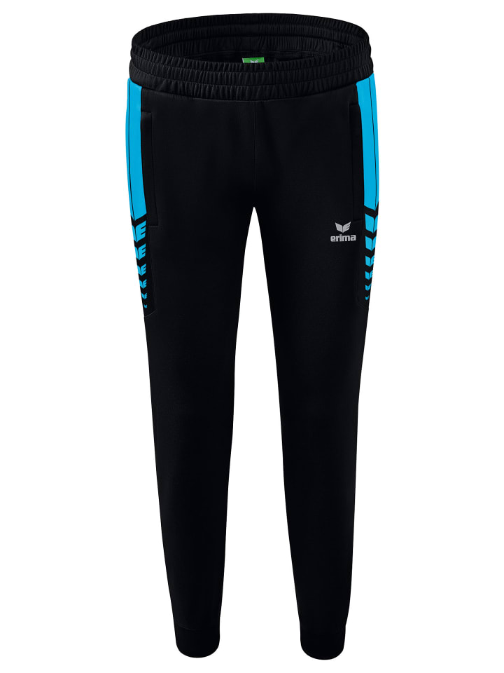 Damen Six Wings Trainingshose in schwarz/curacao