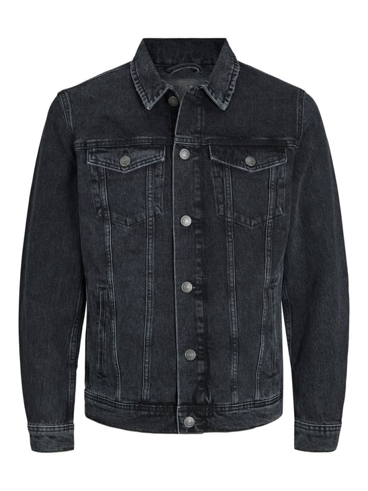 Jeansjacke in Black Denim