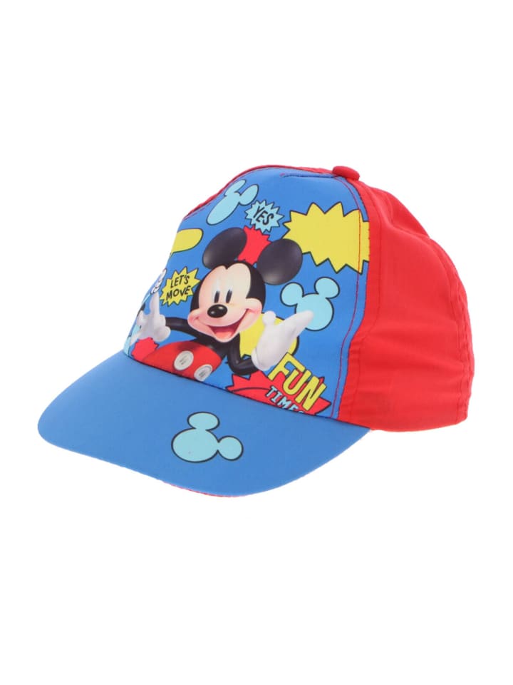 Klassische Disney Kappe aus 100% Baumwolle, Verstellbar Blau in Mehrfarbig