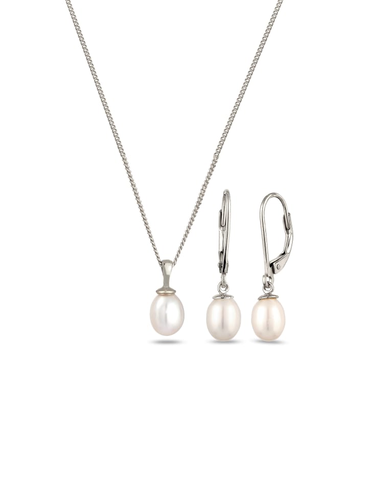 Schmuckset 925 Sterling Silber in Silber