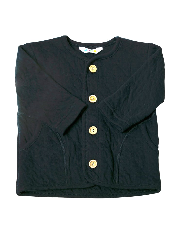 Sweatjacke Bio-Baumwolle in navy