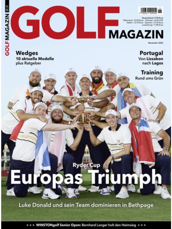 Gutschein: 12 Ausgaben GOLFmagazin