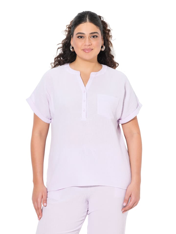 Bluse in lavendel