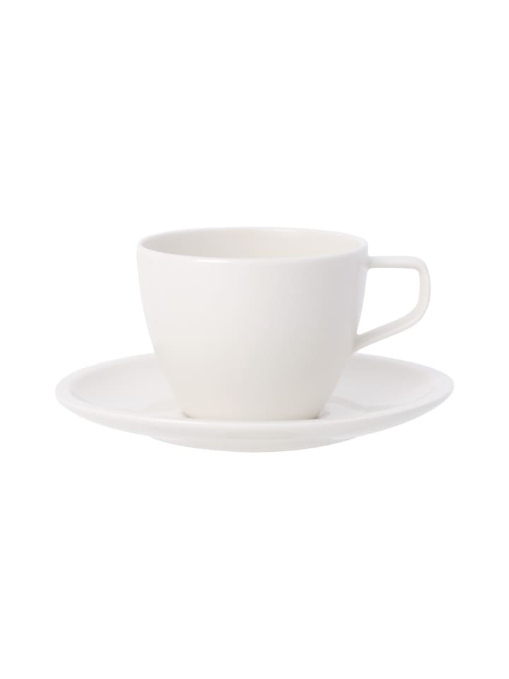 Kaffeetasse mit Untertasse Artesano Original in Weiß 250 ml