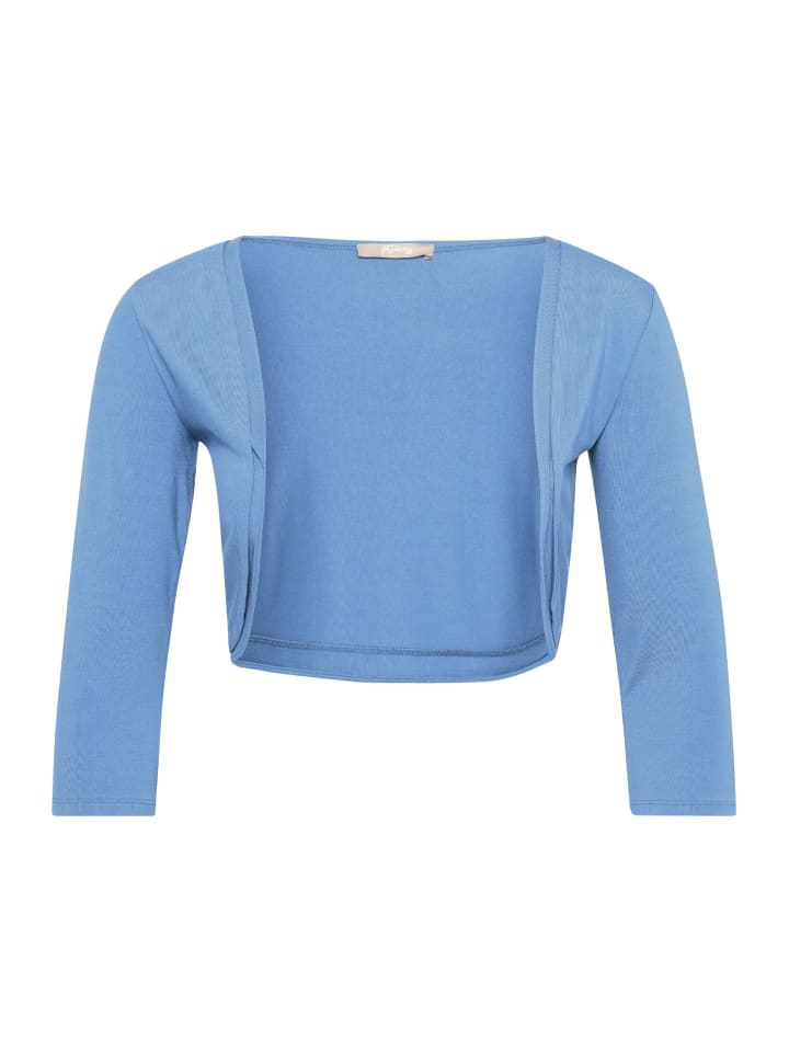 Bolero-Jacke figurbetont in Hushed Blue