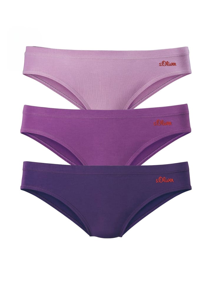 Bikinislip in beere-lila