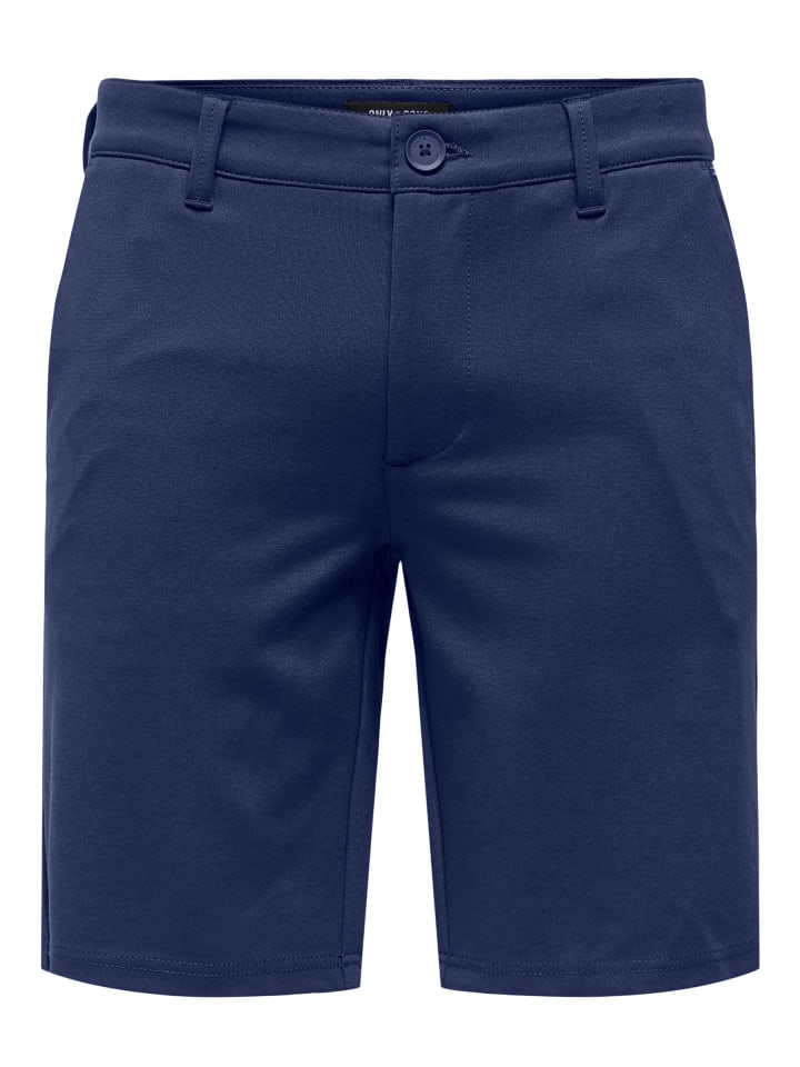 Shorts Bermuda Pants Sommer Hose in Blau