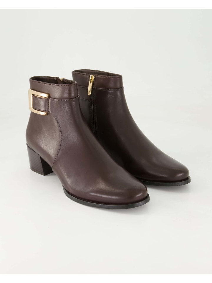 Klassische Stiefeletten in Braun