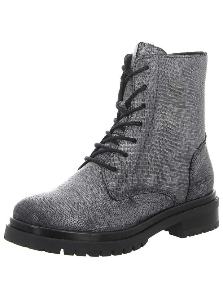 Stiefelette in grau