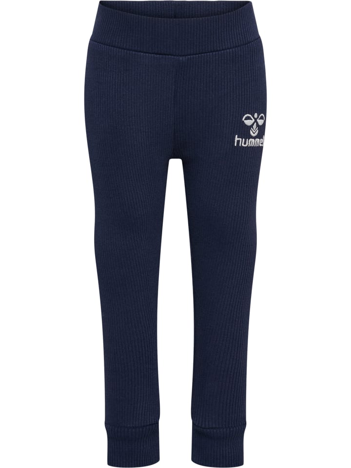 Leggings Hmlsami Jungen in BLACK IRIS