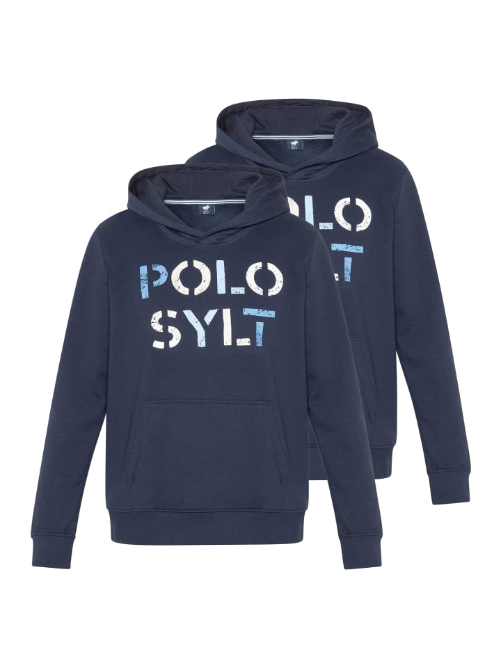 Sweatshirt / Hoodie Basic in Dunkelblau