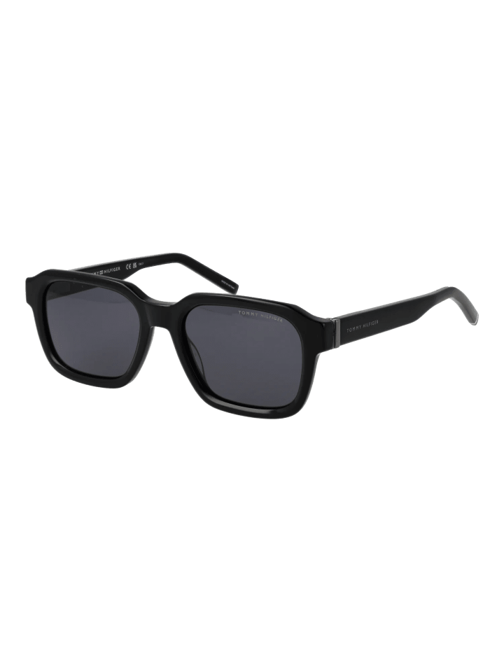Männer Sonnenbrille Rechtwinklig Schwarz