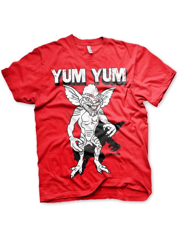 T-Shirt "Yum Yum T-Shirt" in Rot