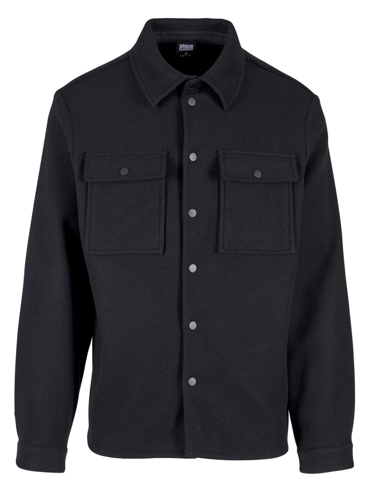 Light Jackets - Coat in black
