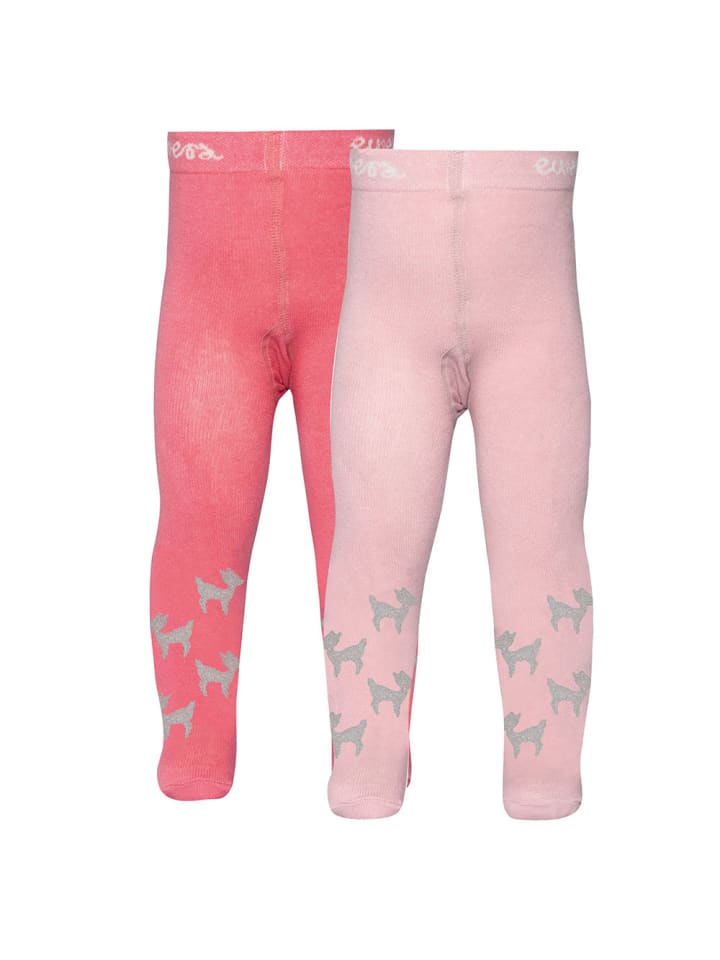 2er-Set Strumpfhose 2er Pack Rehkitz in bunt