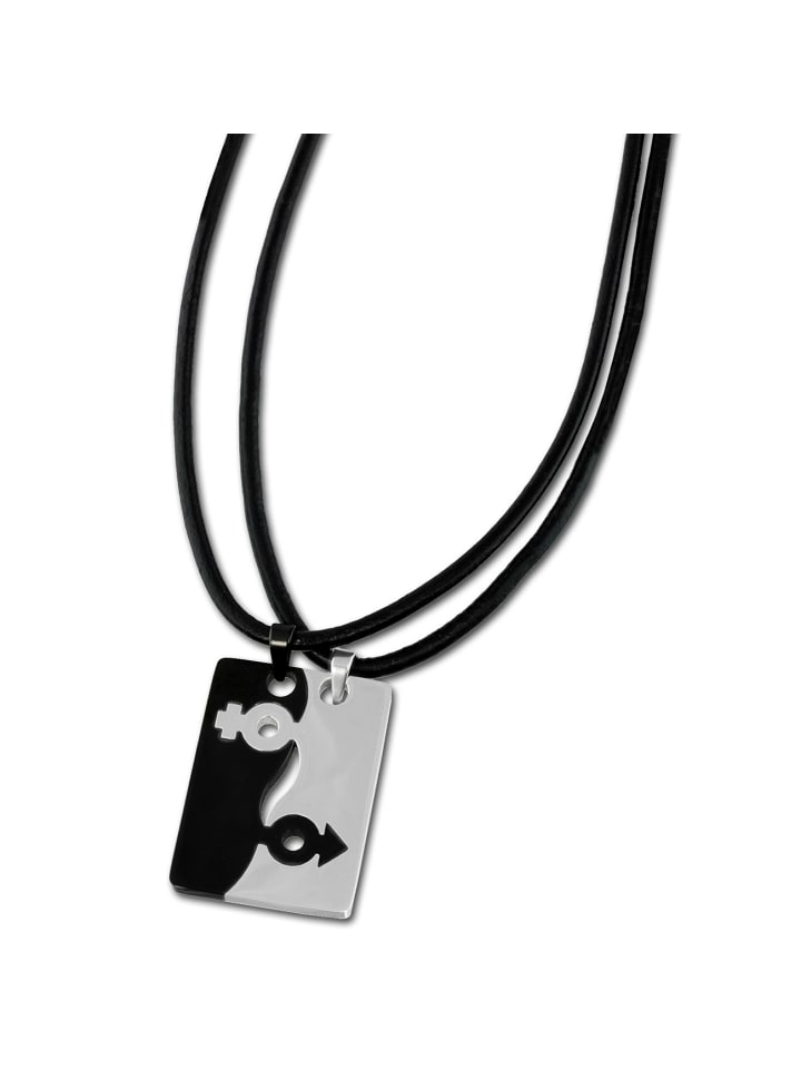 Halskette Edelstahl (Stainless Steel) ca. 50cm + 5cm Verlängerung