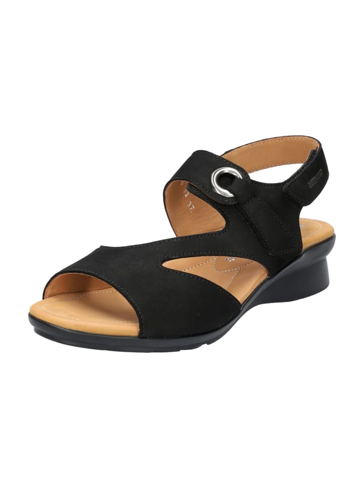 Komfort Sandalen in Schwarz