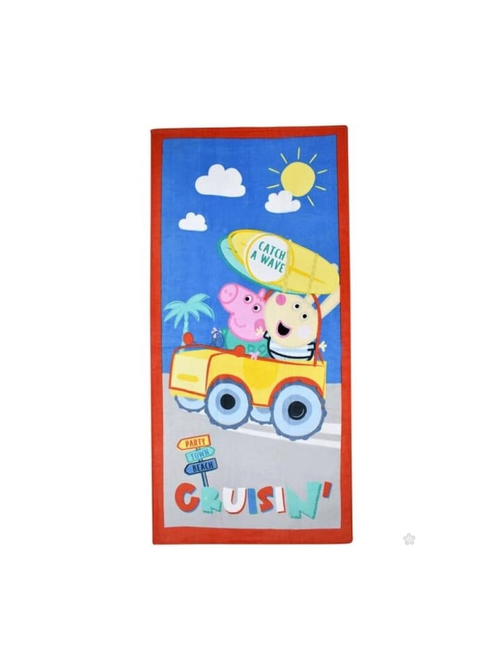 Strandtuch 70x140cm – Catch a Wave Design