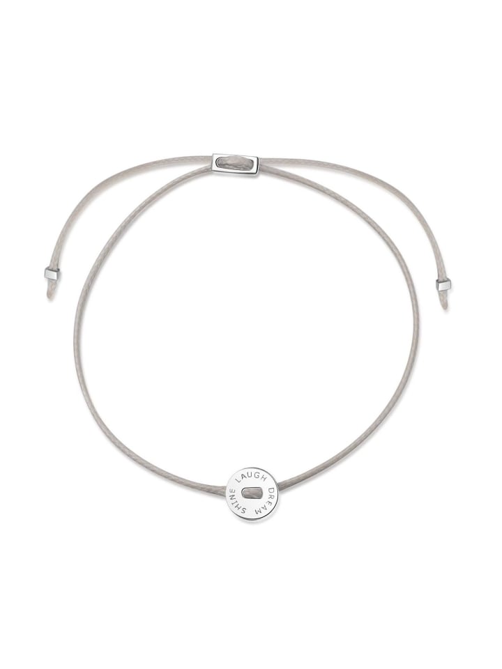 LALIE Armband beige/silber in silber