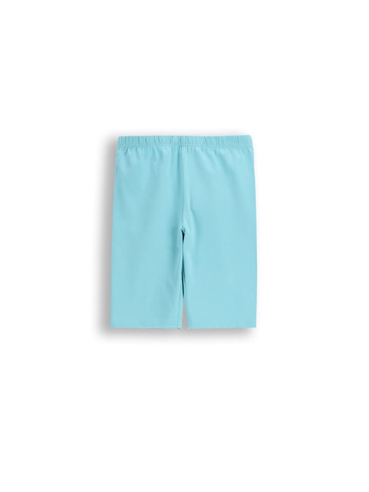 Kurze Leggings in türkis