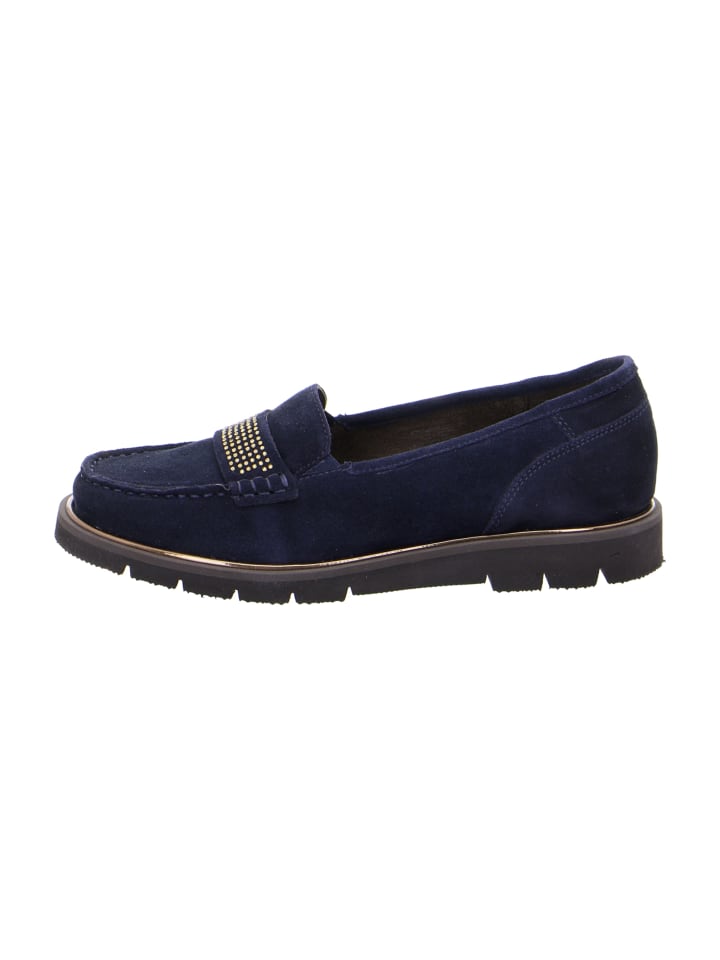 Hochfront Slipper in Blau