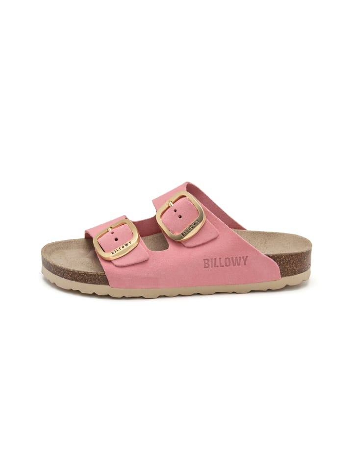 Pantoletten in rosa