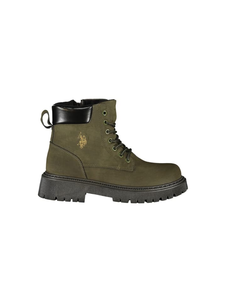 Grün Polyurethan Damen Stiefel