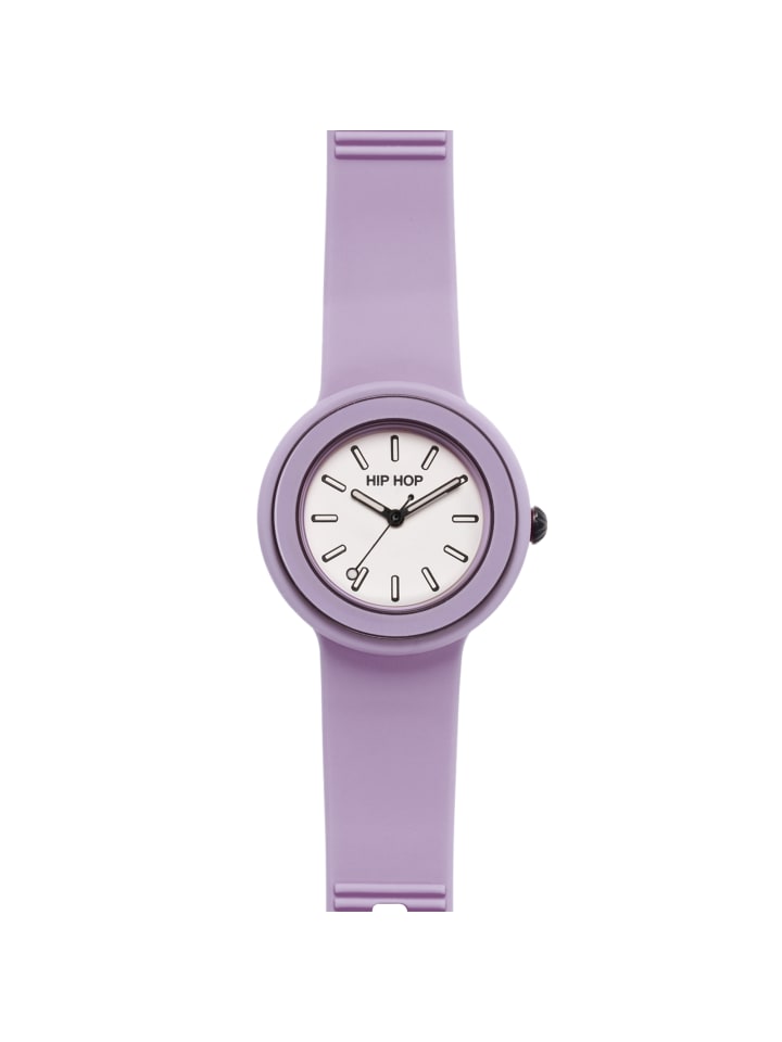 Analoguhr hero.dot bezel lilak