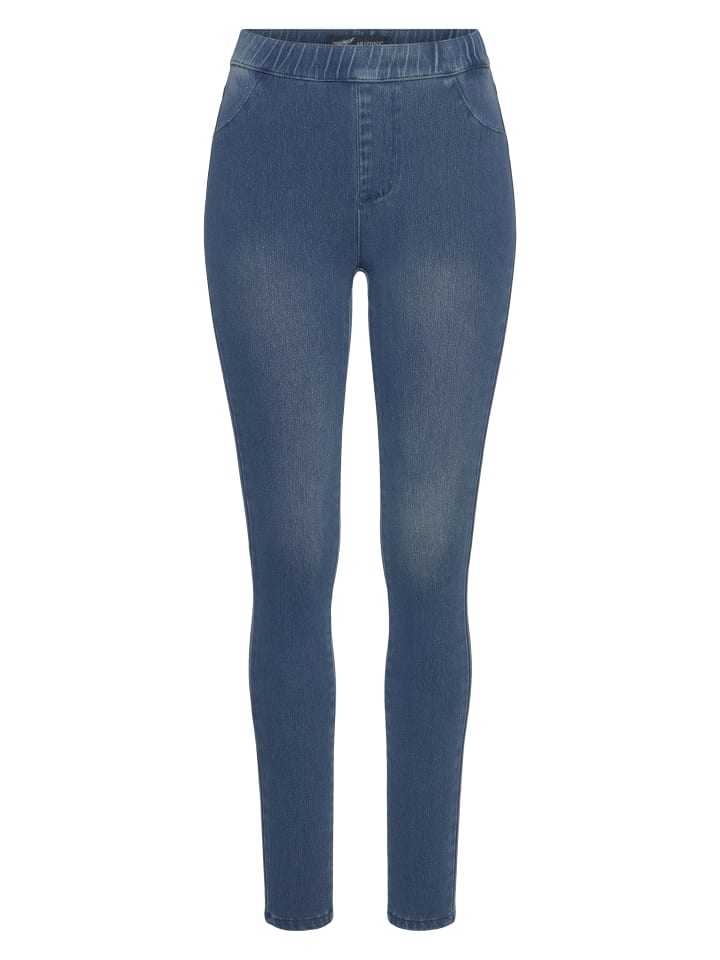 Jogg Pants in blue washed