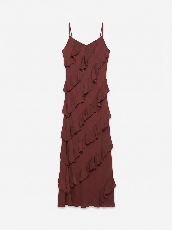 Kleid in Russet Brown